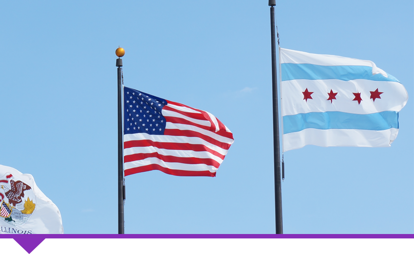 bandeira de Chicago